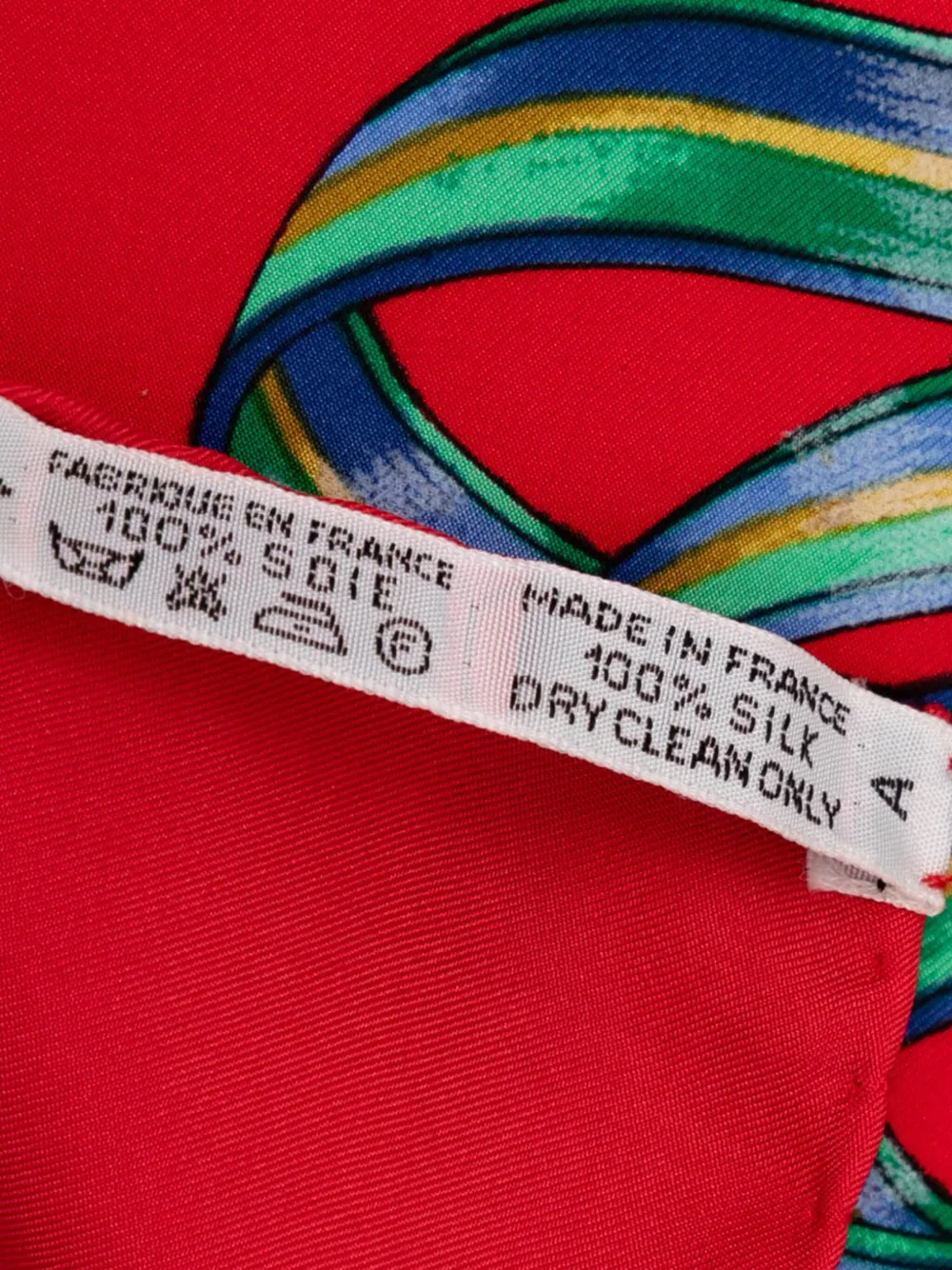 Hermès Pre-Owned foulard Les Rubans du Cheval en soie 20e siècle | Image 2