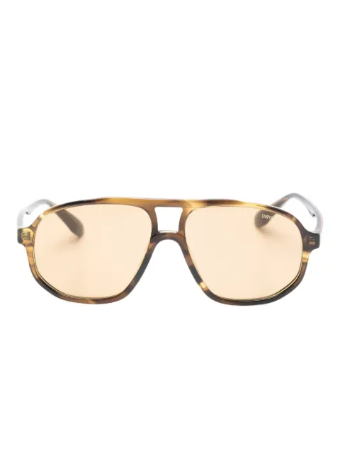 Emporio Armani geometric frame sunglasses