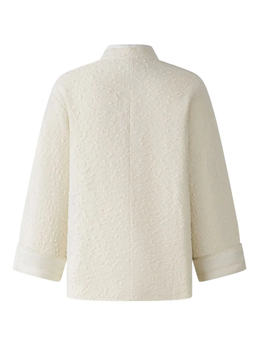  Shanghai Tang Wool-blend Textured Jacket - Neutrals 