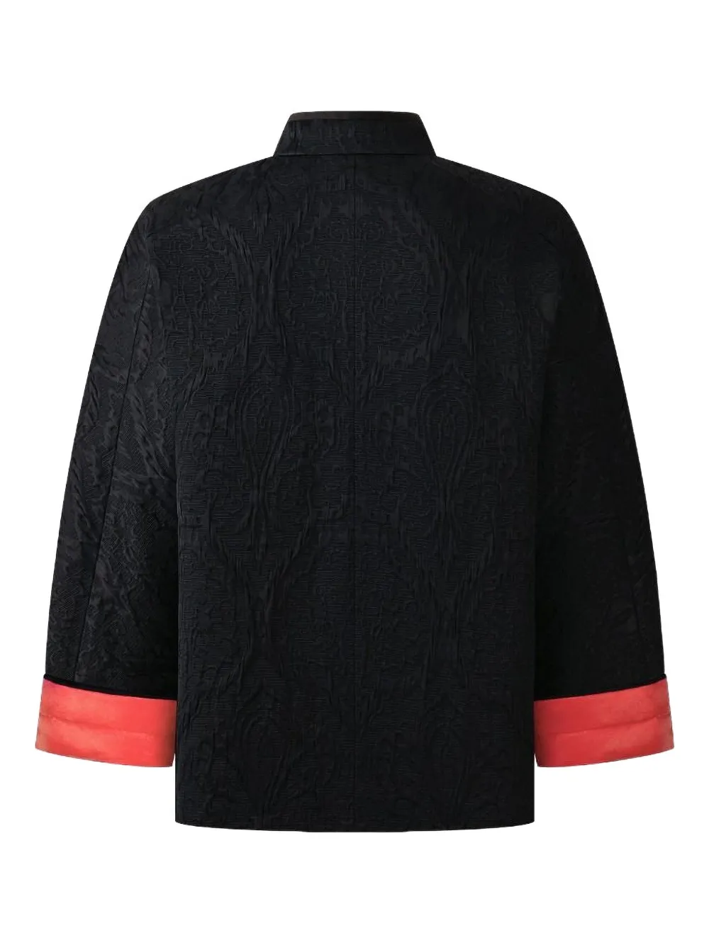  Shanghai Tang Wool-blend Textured Jacket - Black 