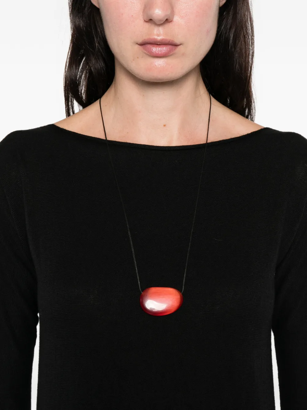 Daniela Gregis Gathered Midi Dress In Black