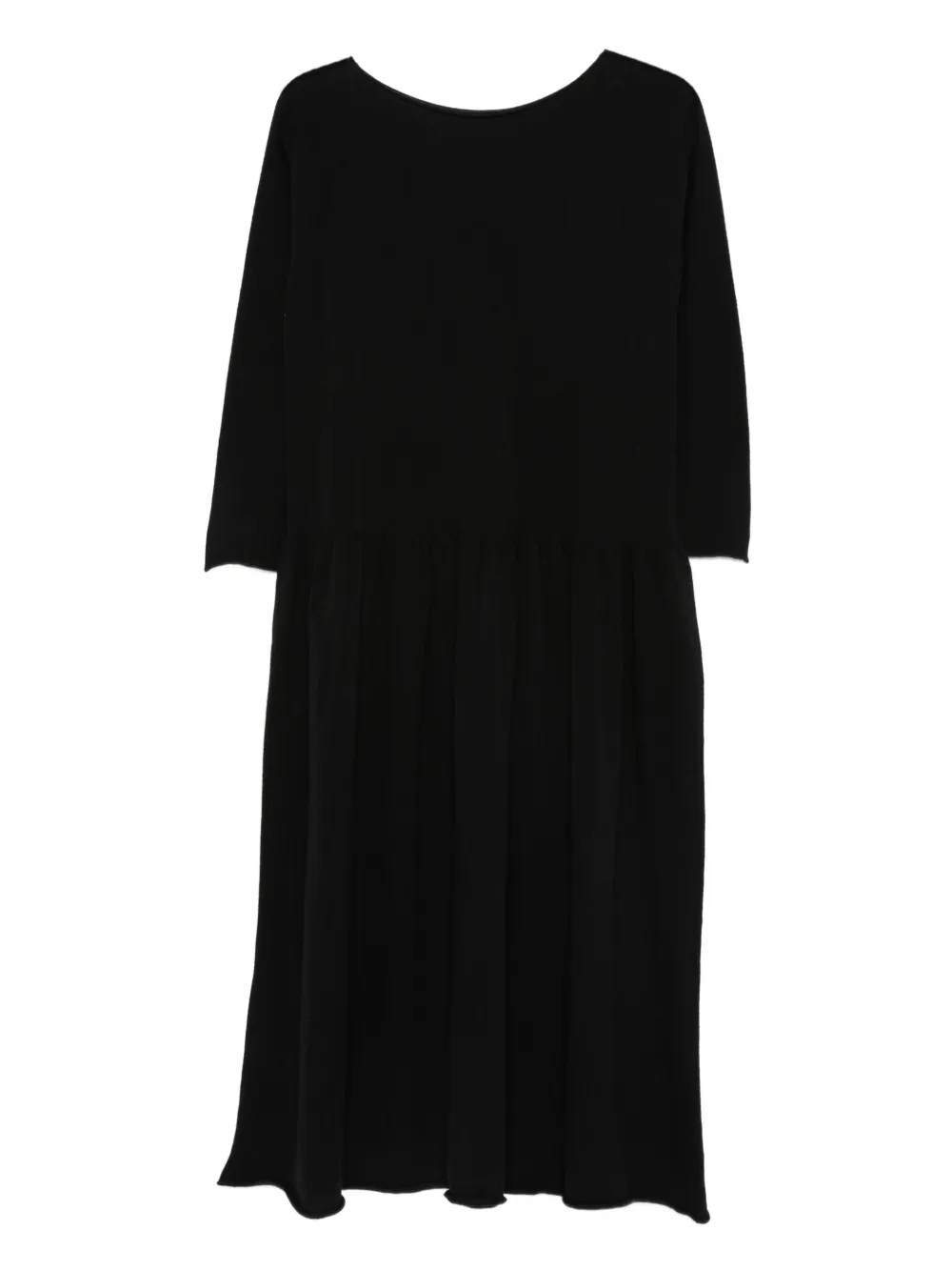 Daniela Gregis gathered midi dress | Black | Image 1