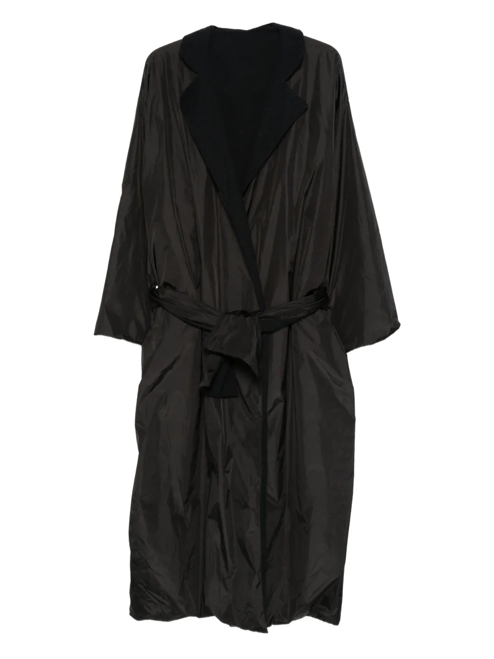 Daniela Gregis reversible belted coat | Black | Image 1