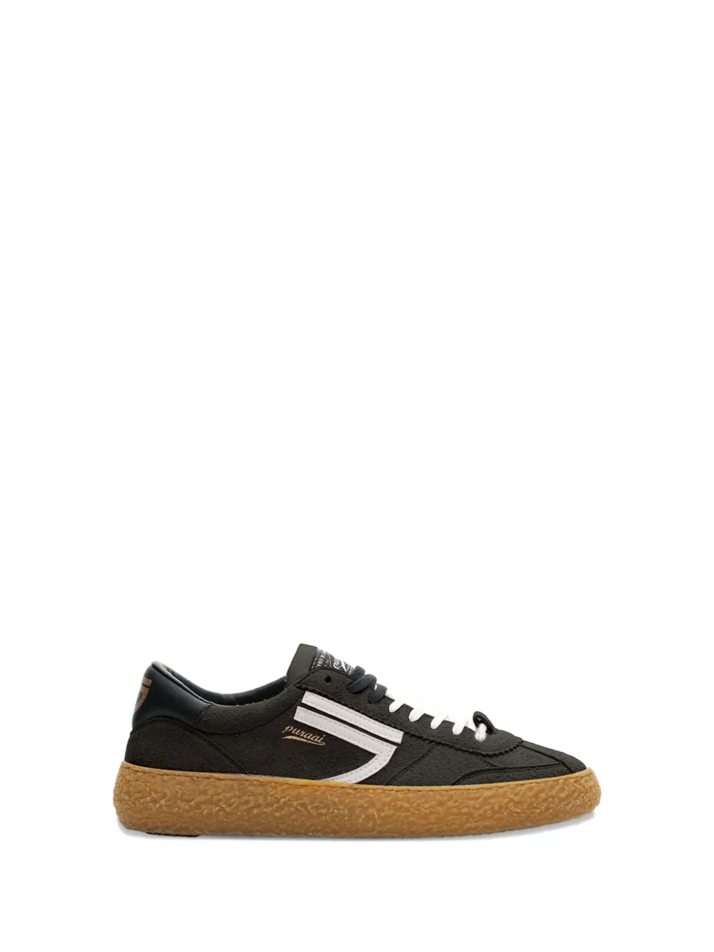 Puraai stripe-detail sneakers - Zwart