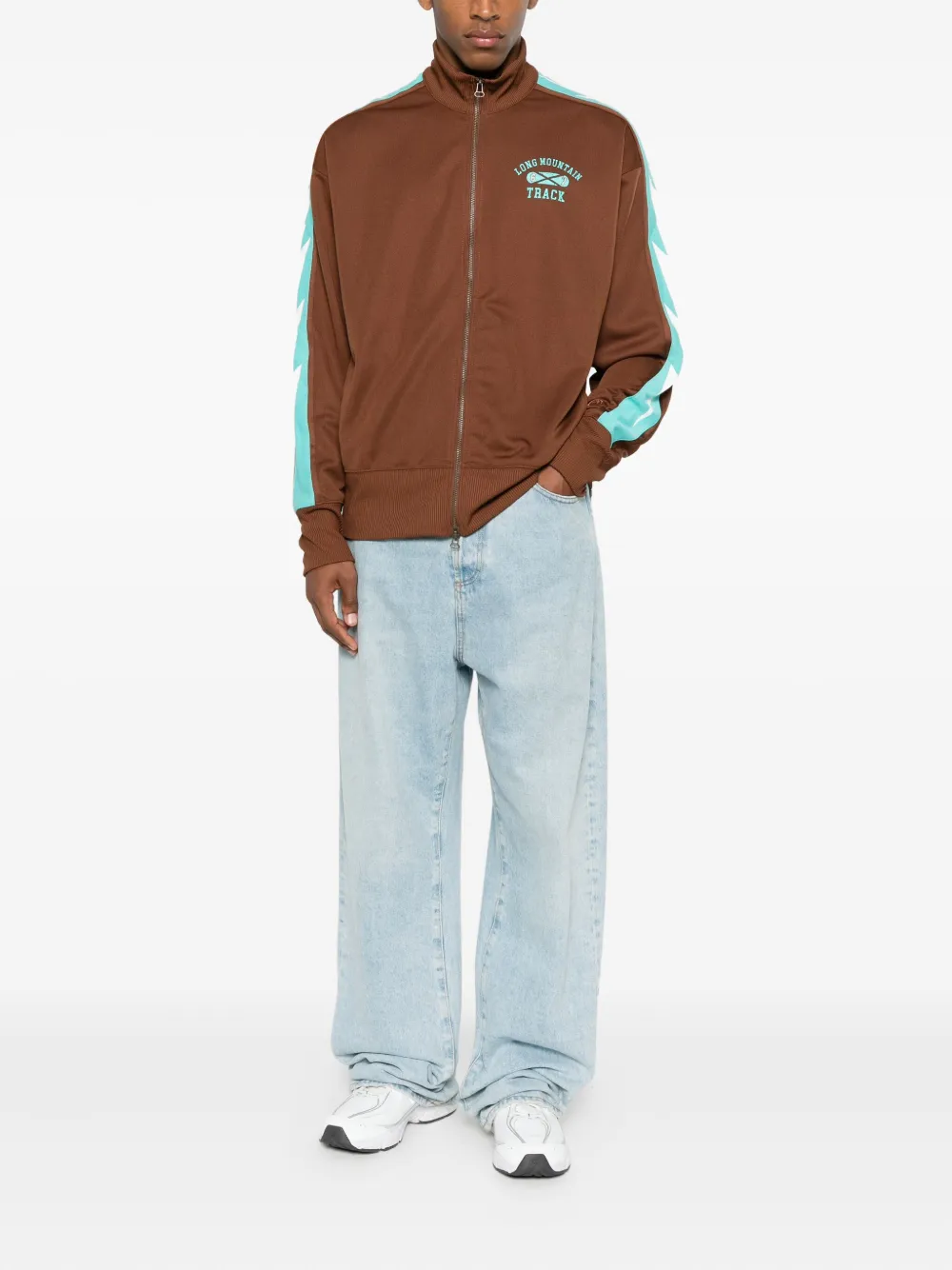 Champion zip striped sweatshirt - Bruin