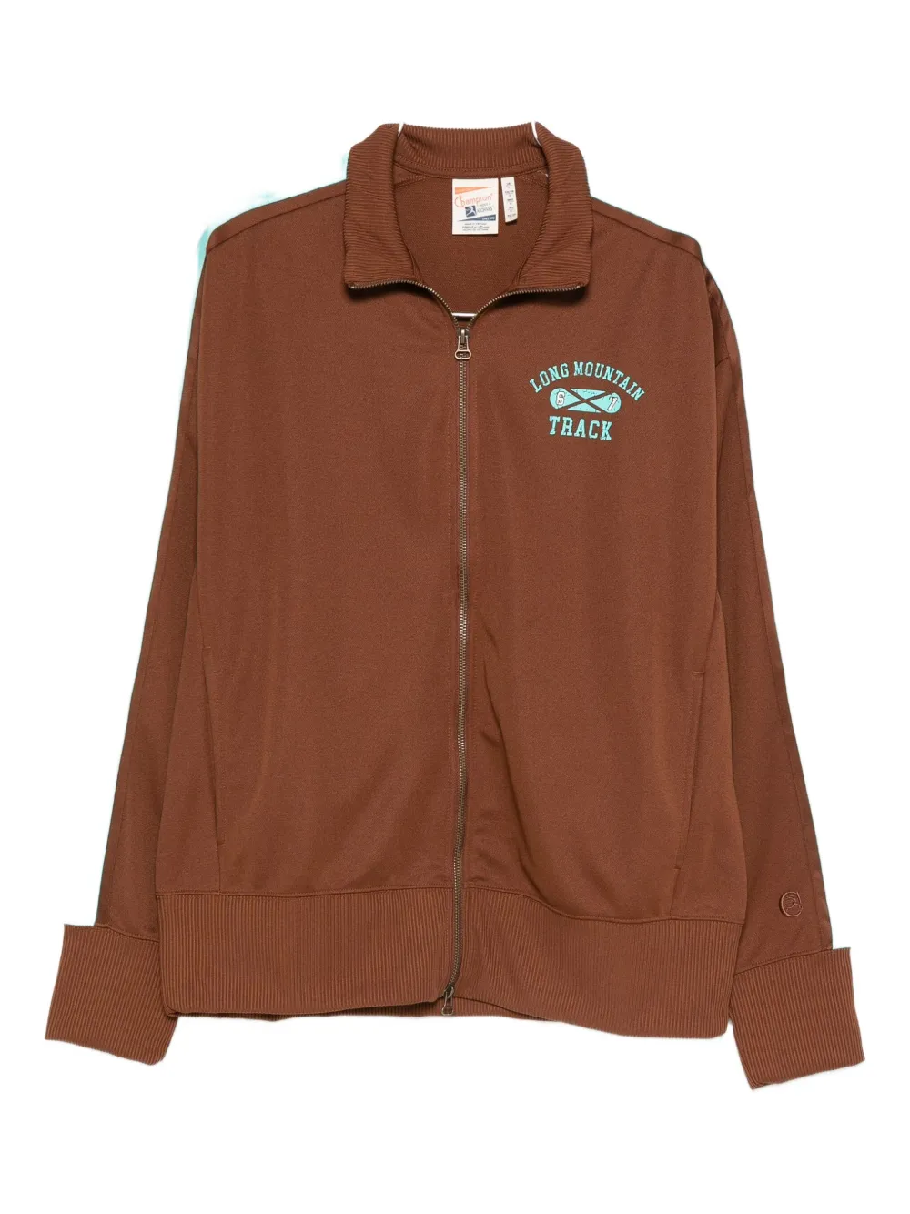 Champion ストライプ スウェットシャツ - ブラウン Champion ストライプ スウェットシャツ - ブラウン