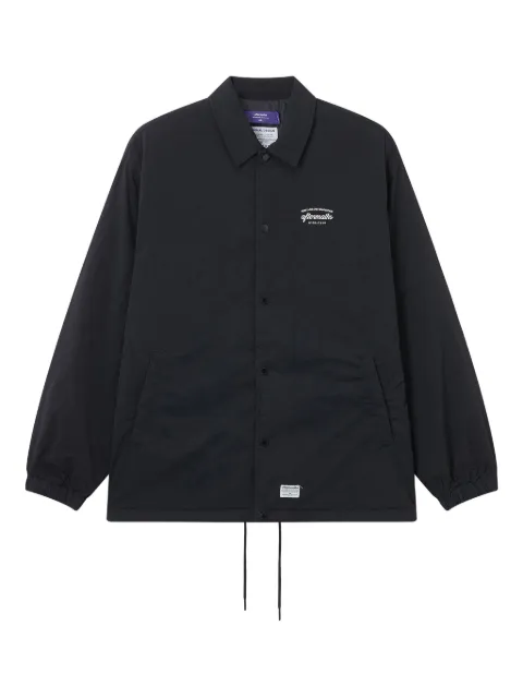 aftermaths snap-button overshirt