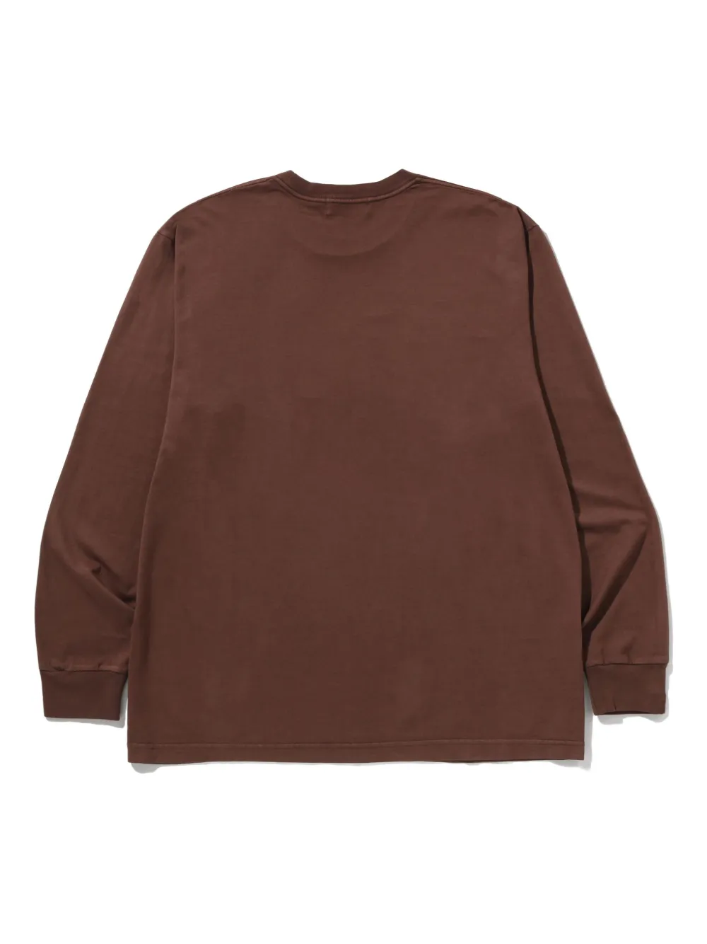 A BATHING APE long-sleeve T-shirt - Bruin