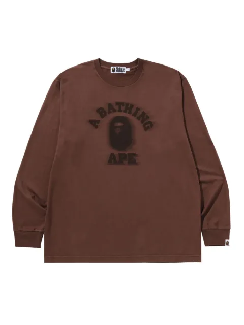 A BATHING APE® T-shirt a maniche lunghe