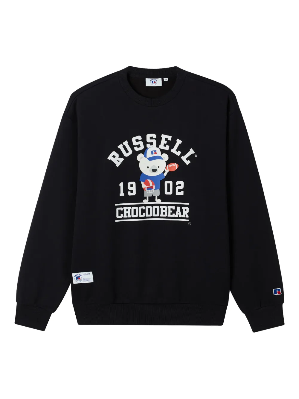 CHOCOOLATE graphic-print sweatshirt | noir | Image 1