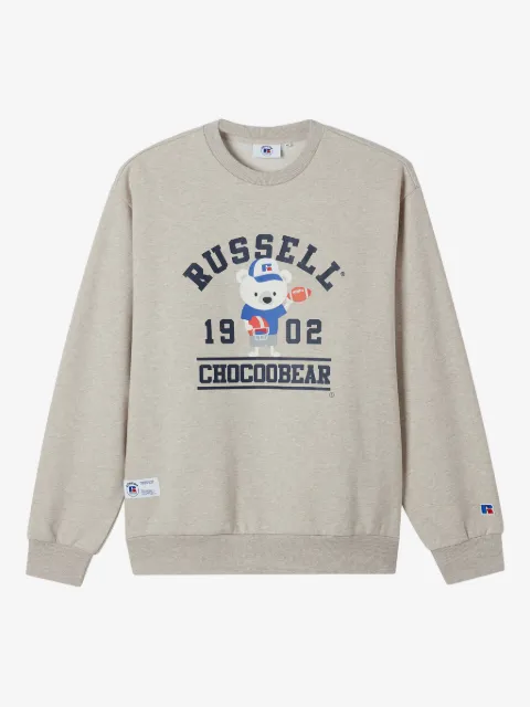 CHOCOOLATE graphic-print crew-neck sweatshirt