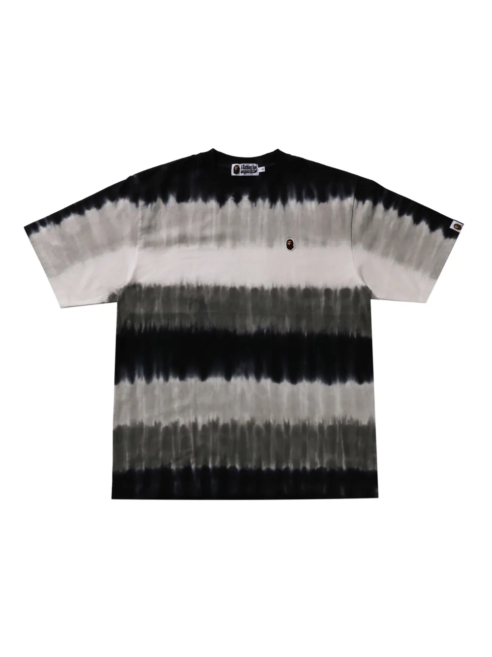A BATHING APE® playera con logo bordado | negro | Image 1