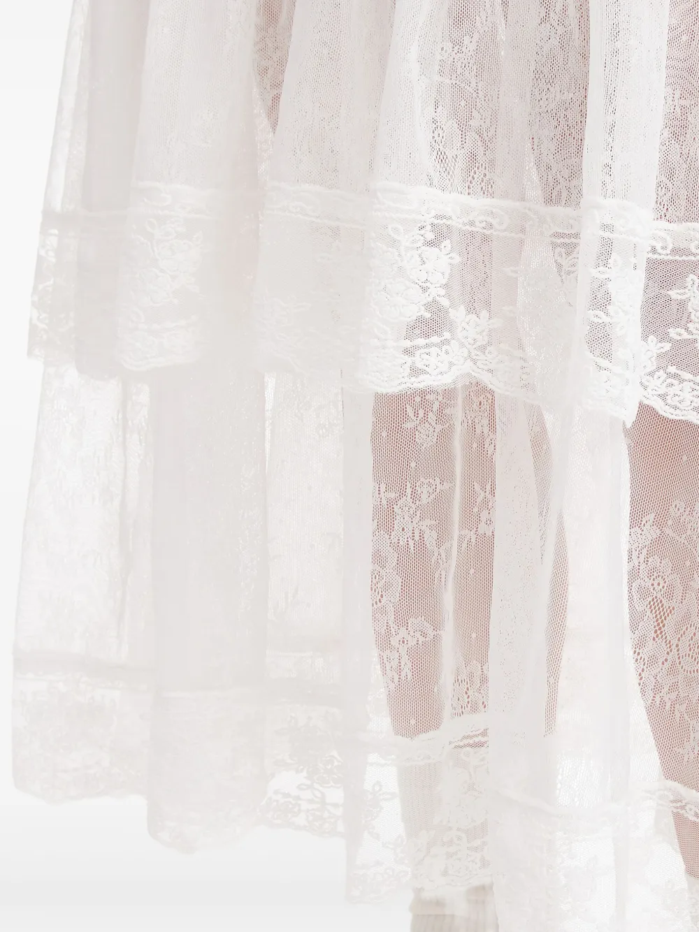 B+ab V-neck Midi Dress In White