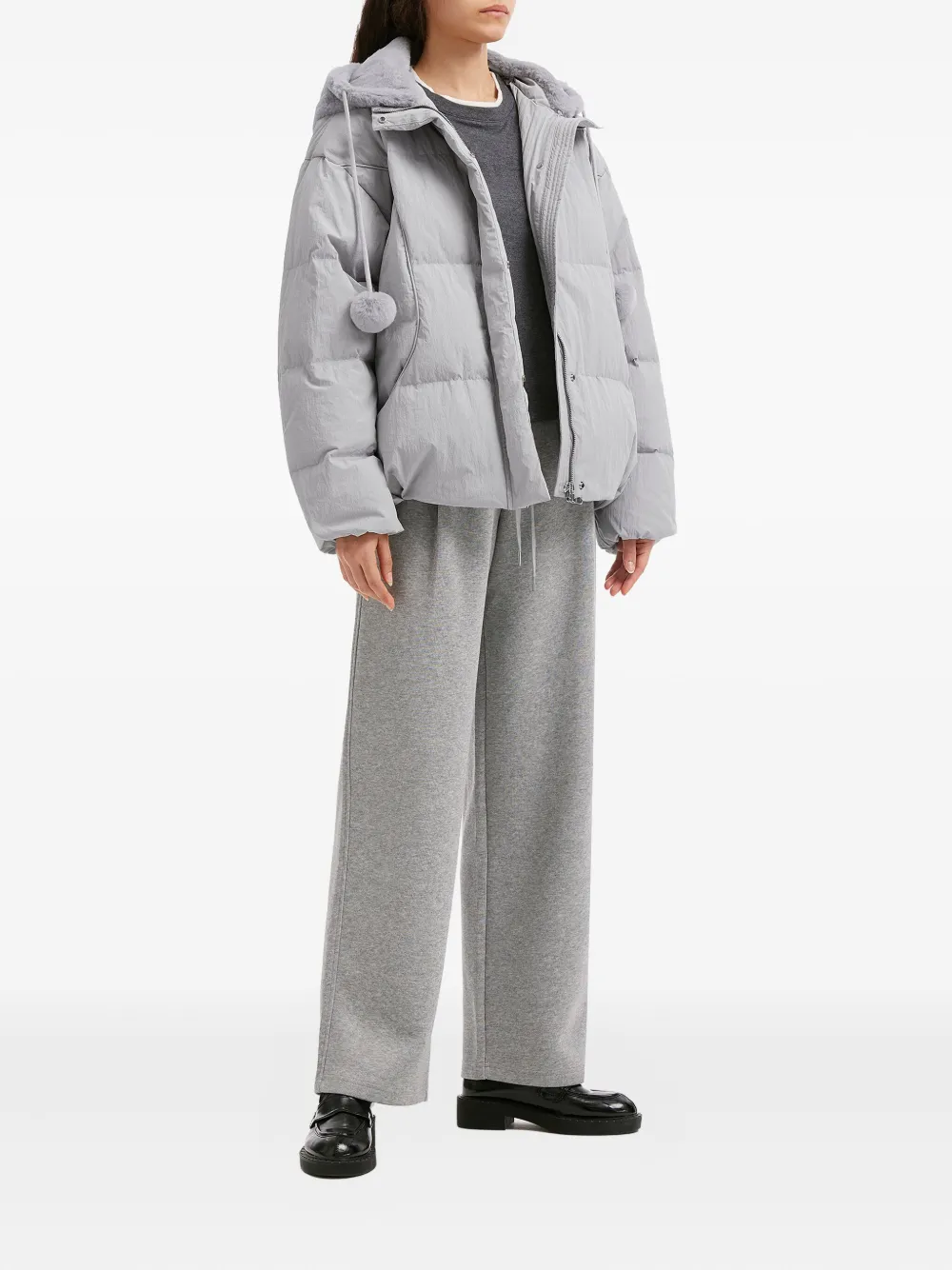 b+ab pompom-detail puffet jacket | Down Jackets | Image 2