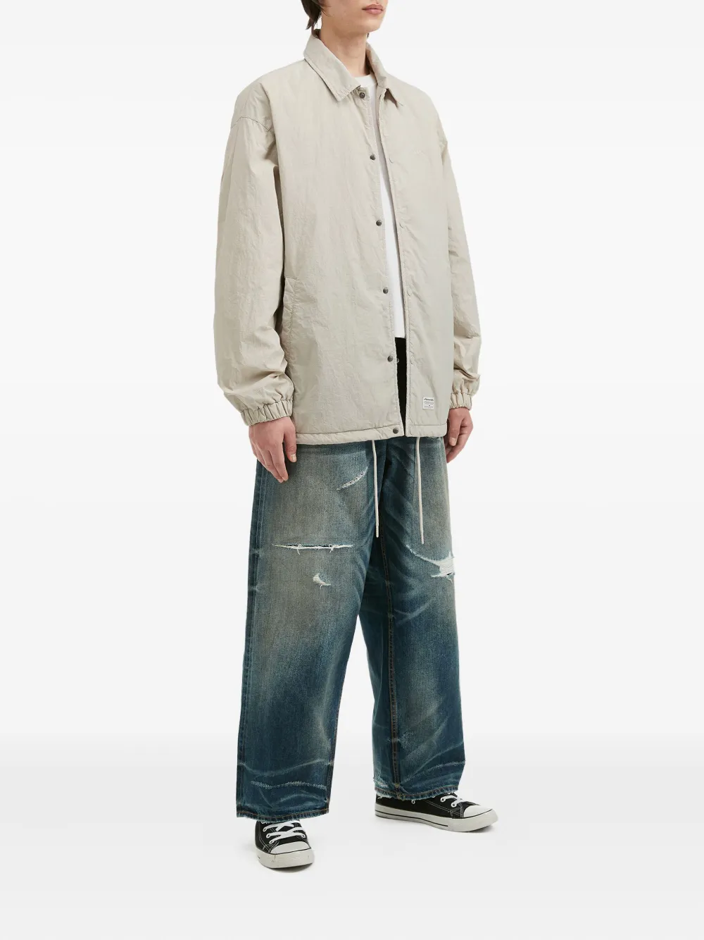 aftermaths snap-button overshirt | Shirt Jackets | Image 2