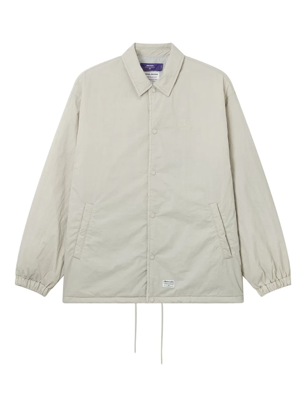 aftermaths snap-button overshirt | Neutrals | Image 1