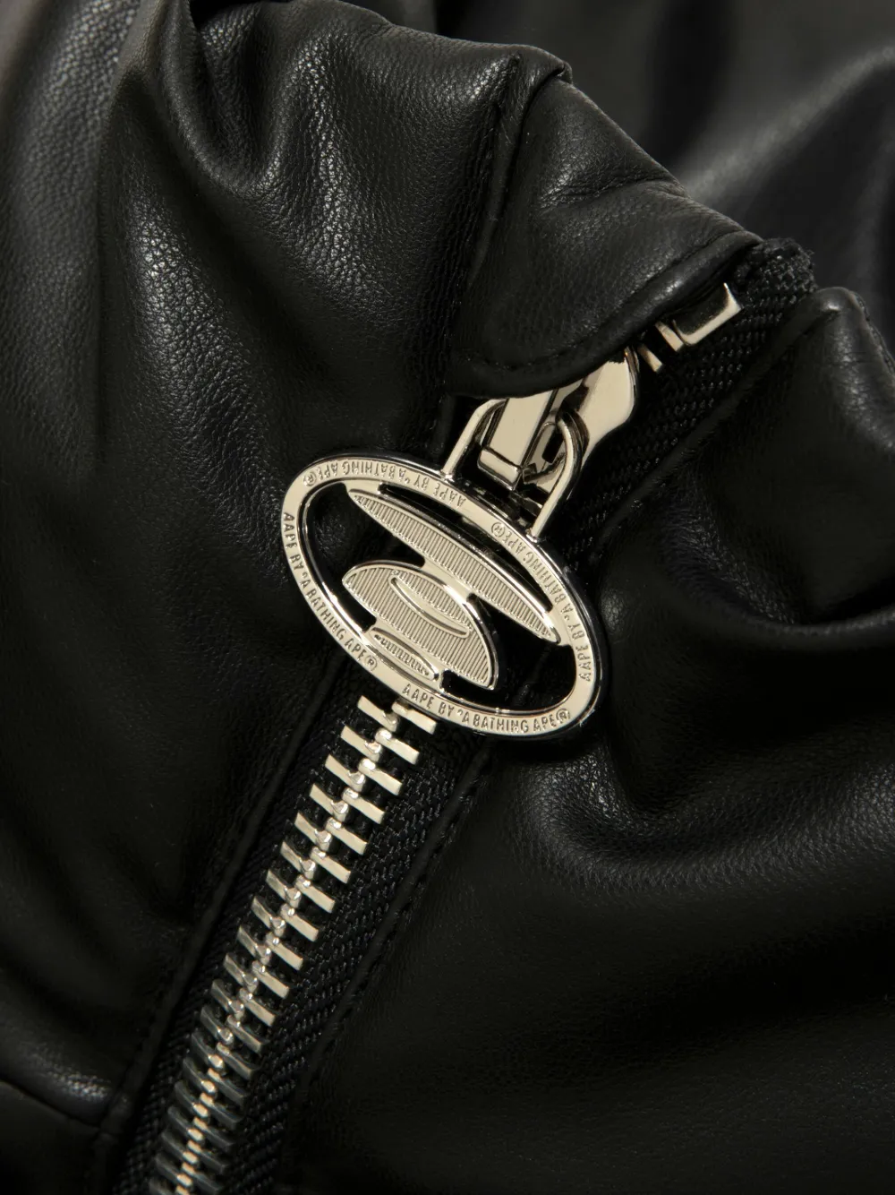 Aape By A Bathing Ape Logo-embroidered Padded Jacket In Black