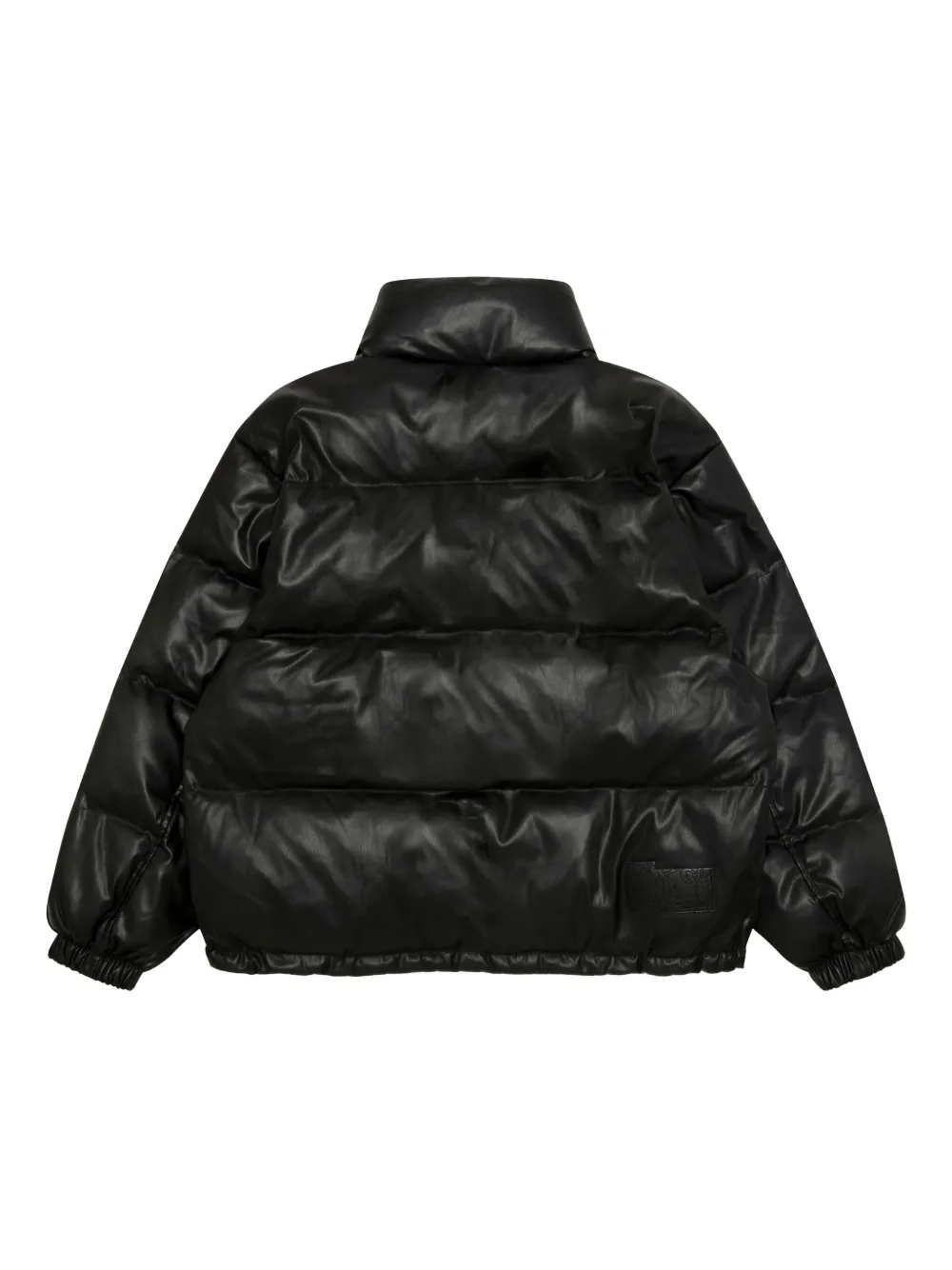 Aape By A Bathing Ape Logo-embroidered Padded Jacket In Black