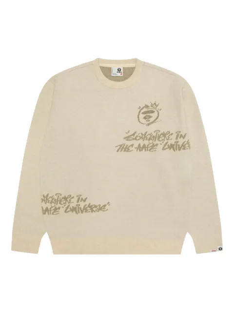 AAPE BY *A BATHING APE® crew-neck sweater