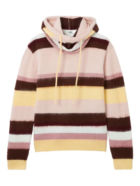 b+ab striped hooded sweater