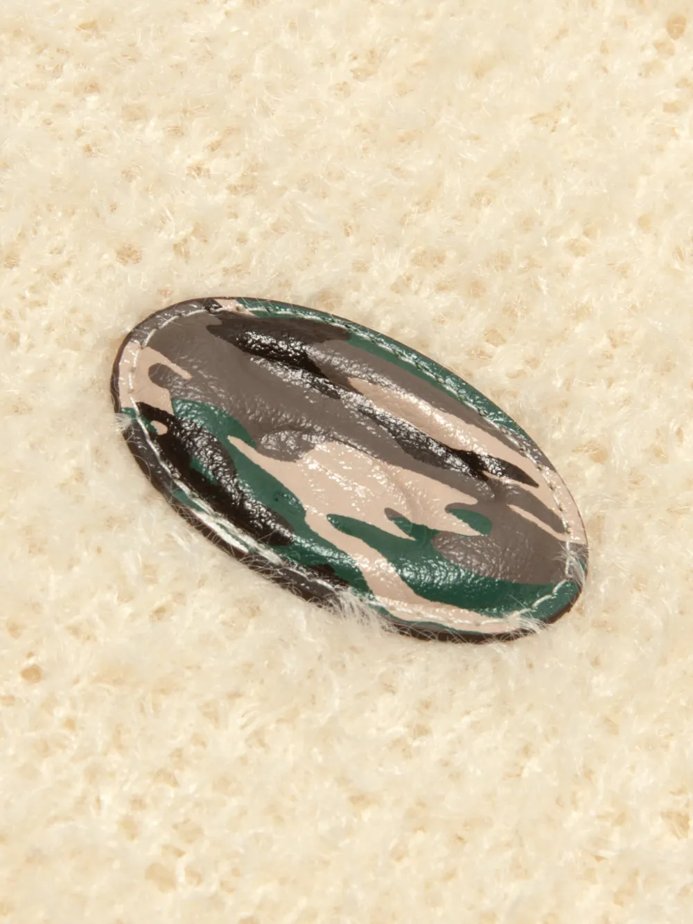 Aape By A Bathing Ape Patch-pockets Cardigan In Yellow