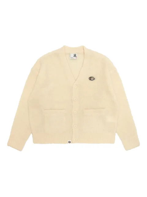 AAPE BY *A BATHING APE® cardigan à poches plaquées