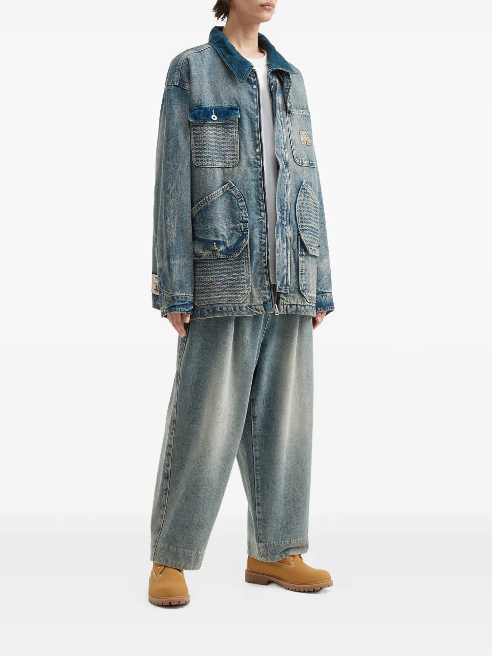 Musium Div. multi-pocket denim jacket | Denim Jackets | Image 2