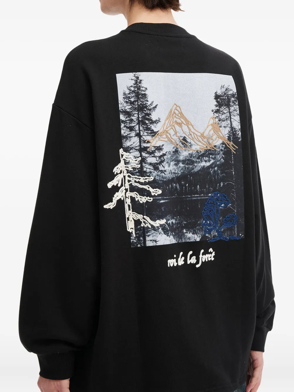 Aftermaths Logo-embroidered Sweatshirt In Multi