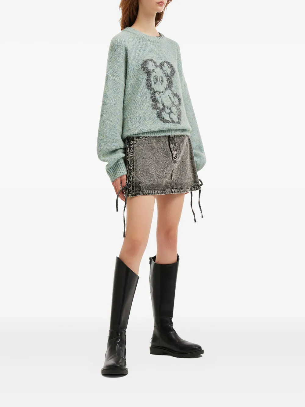 Mini Cream graphic-design sweater | Jumpers | Image 2