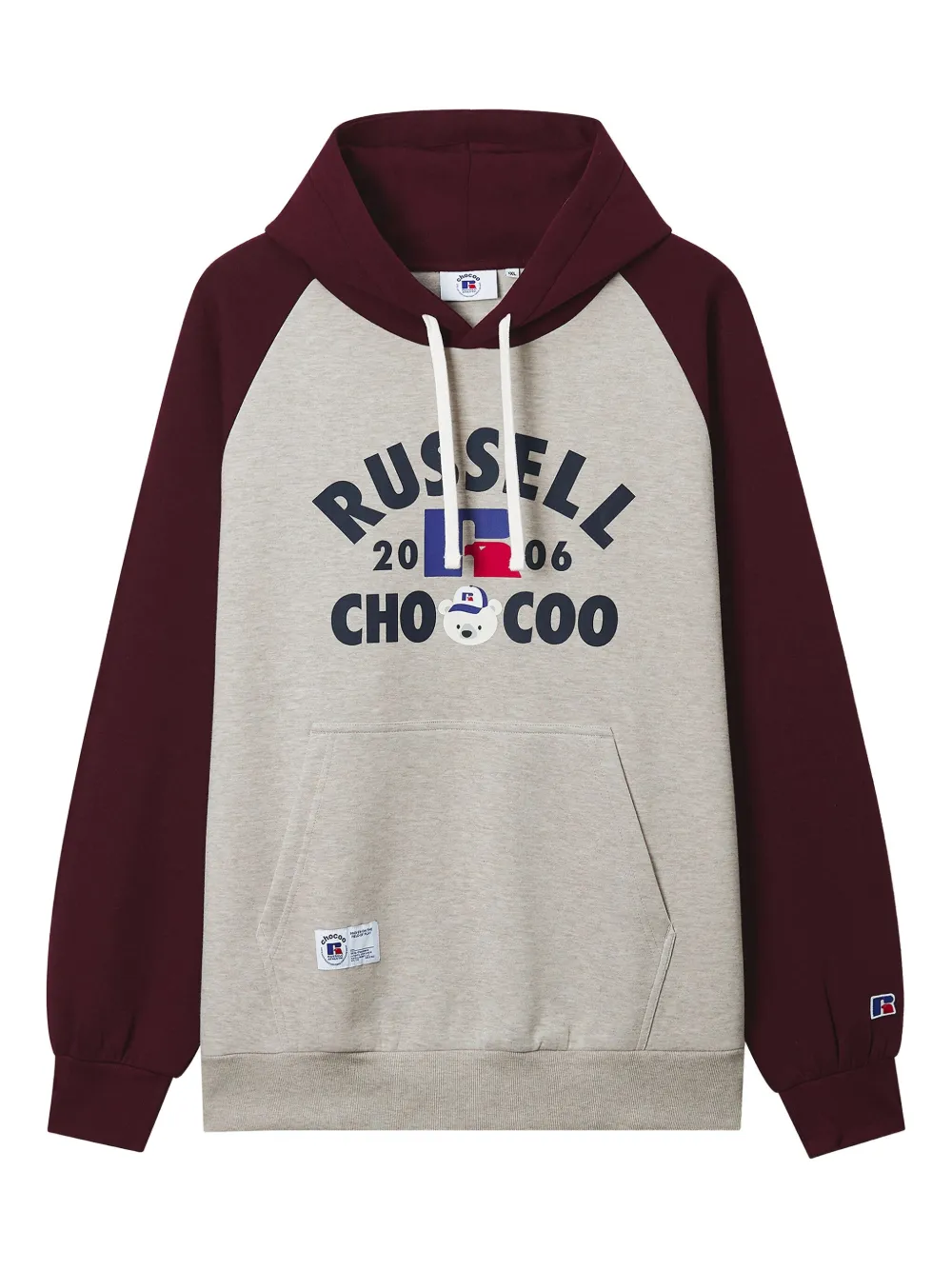 CHOCOOLATE raglan-sleeve hoodie | neutro | Image 1