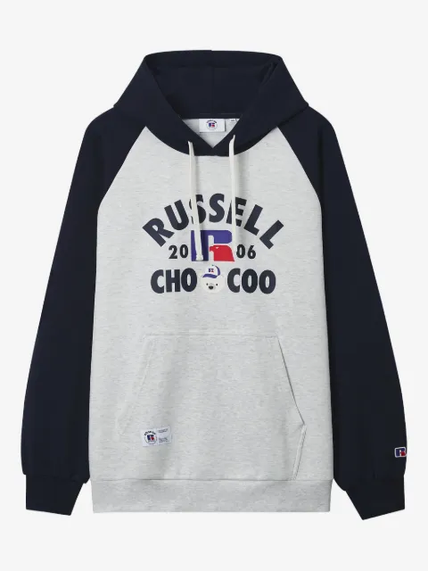 CHOCOOLATE raglan-sleeve hoodie