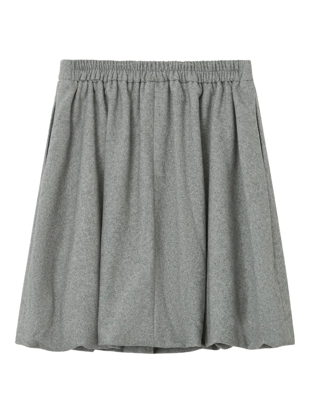 b+ab falda corta con diseño elástico | gris | Image 1