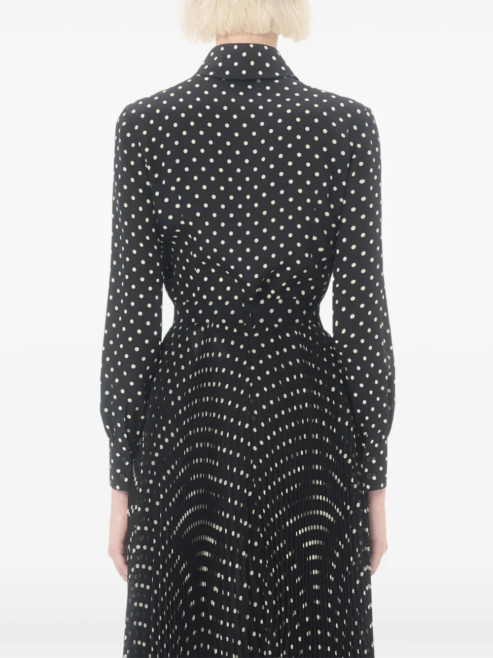 Valentino Garavani Plusdepoise blouse met knopen Zwart