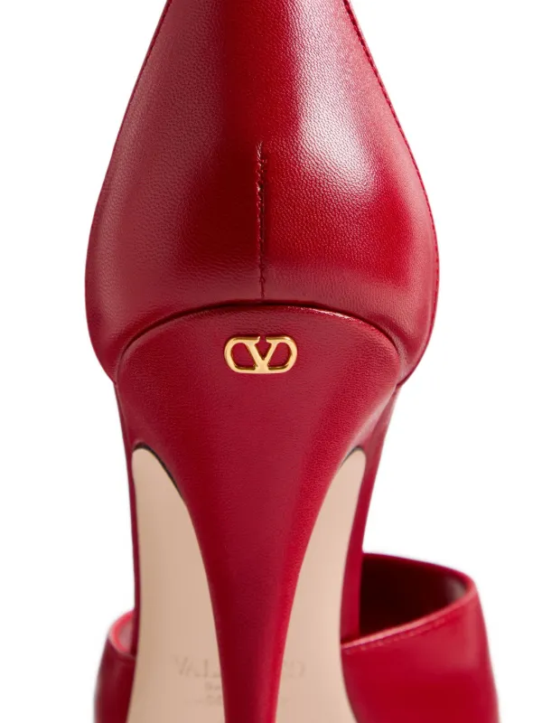 Valentino Garavani Drip Rose Kidskin Sandal With Crystals 105mm