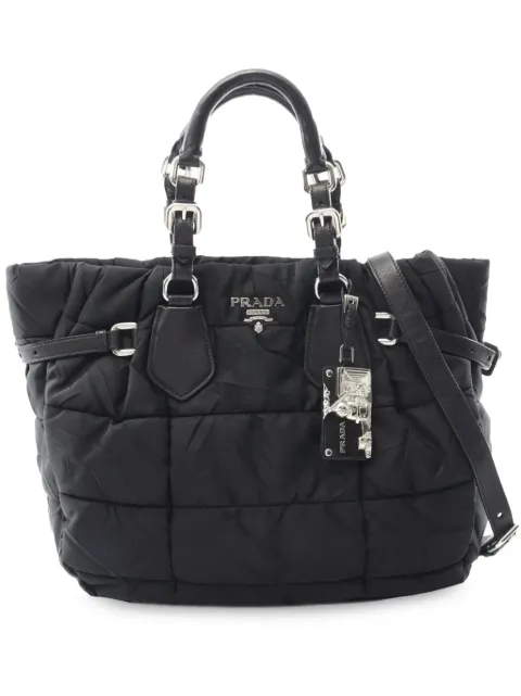 Prada Pre-Owned 2010-2025 Tessuto Crispy tote bag