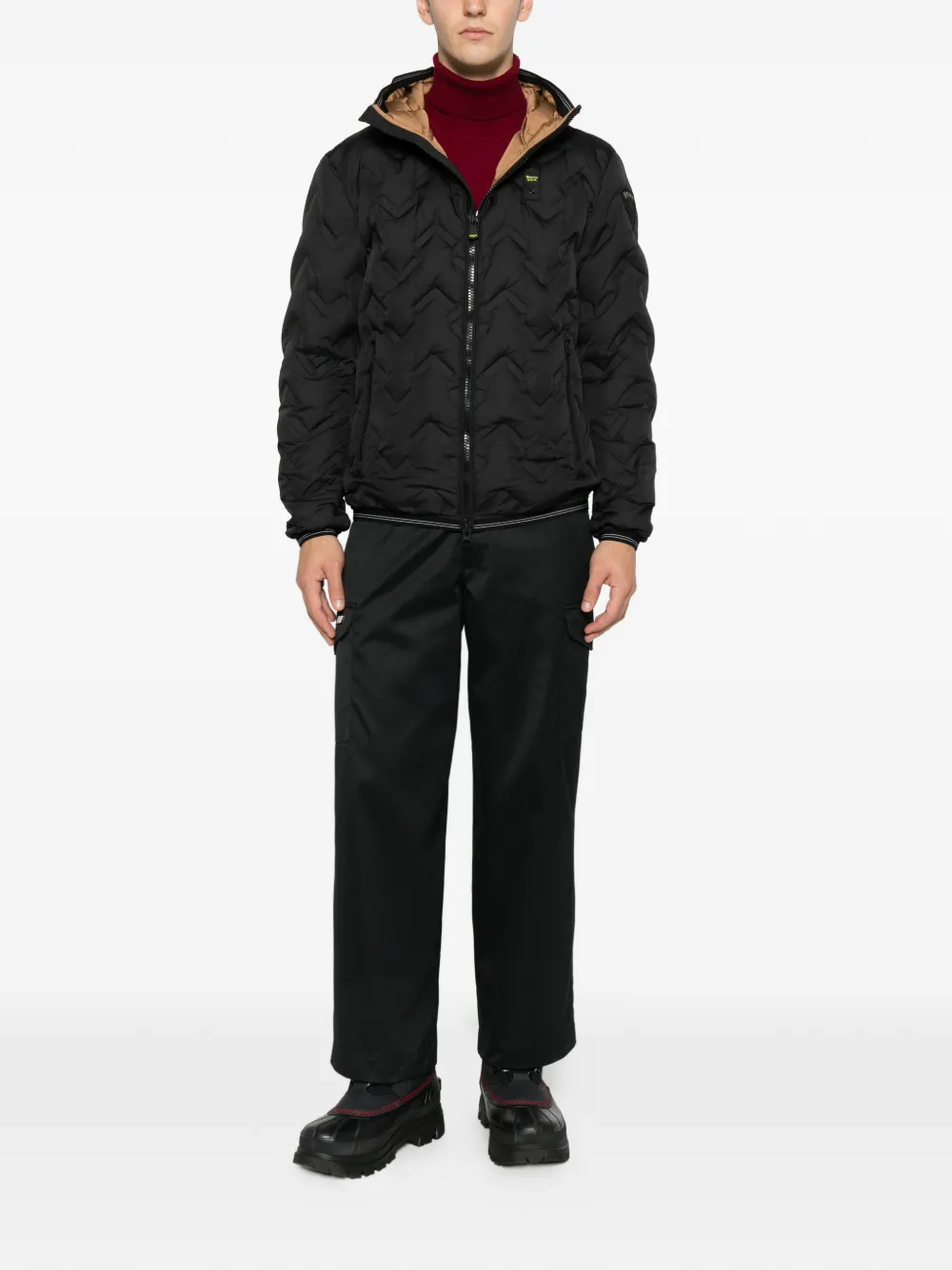 Blauer hooded quilted jacket | Hooded Jackets | Image 2