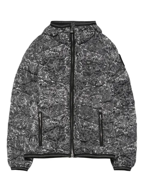 Blauer Camelia hooded floral coat