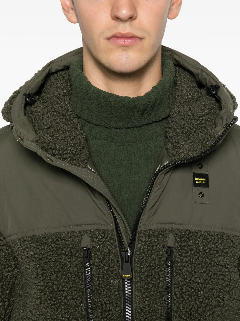 Blauer hooded jacket Groen