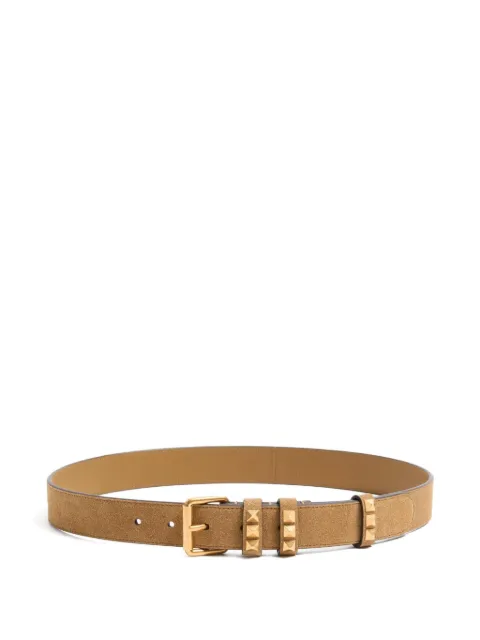 Valentino Garavani Rockstud-embellished suede belt
