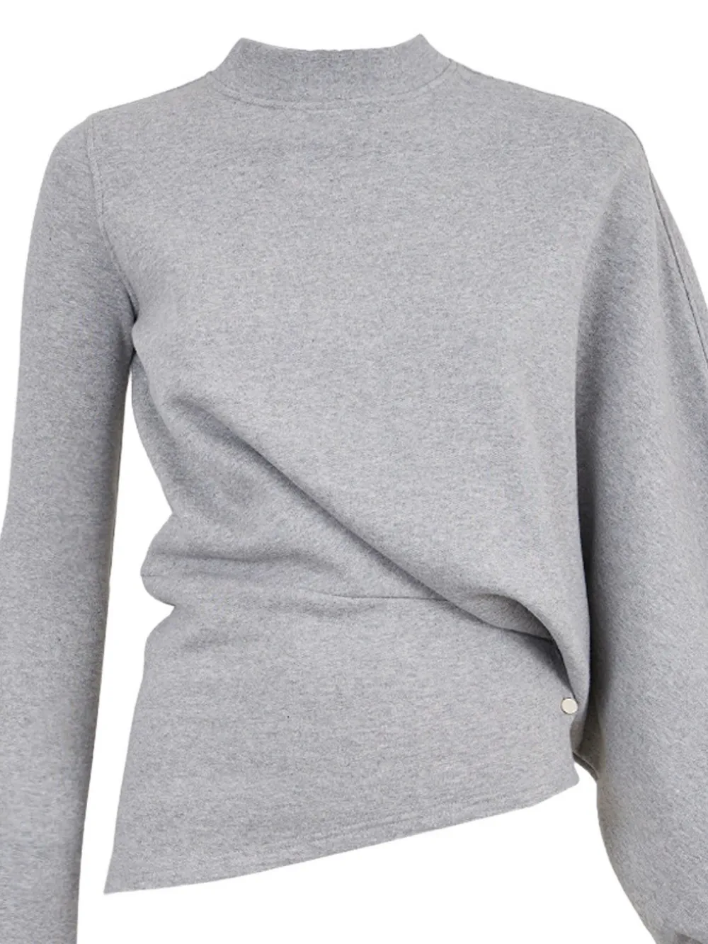 A.w.a.k.e. Button-detail Top In Gray