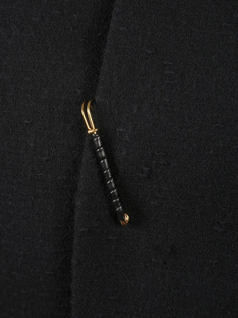 Carven Deconstructed Wool Jacket In Black