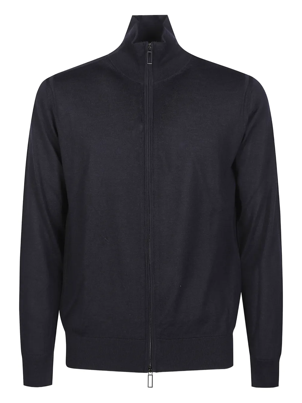 Paolo Pecora zip neck cardigan - Blue