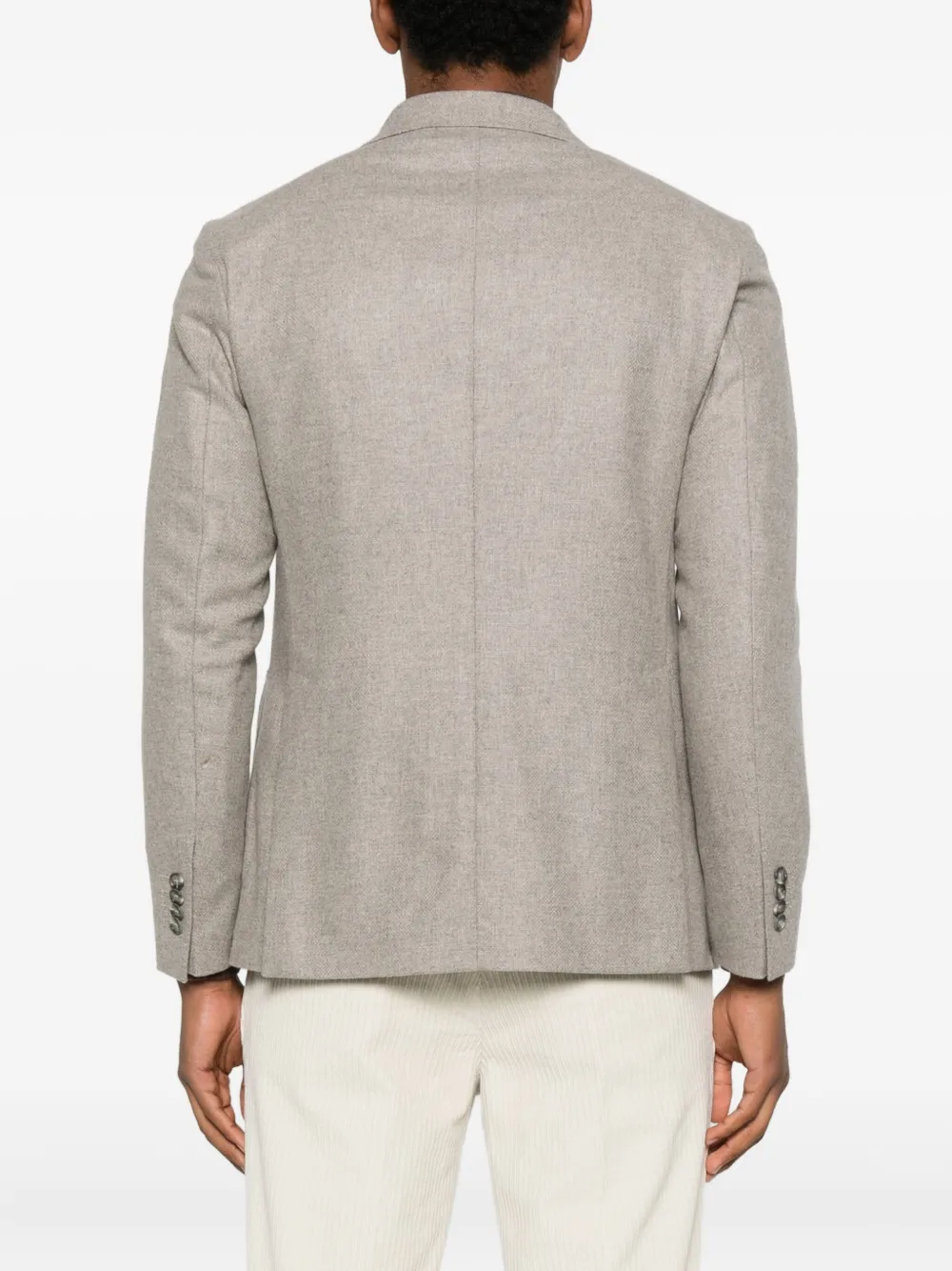 Tagliatore Blazer met zak en knopen Grijs