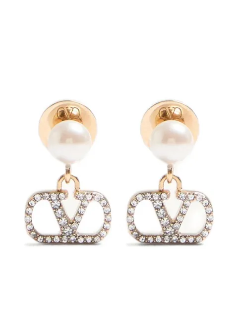 Valentino Garavani Vlogo earrings