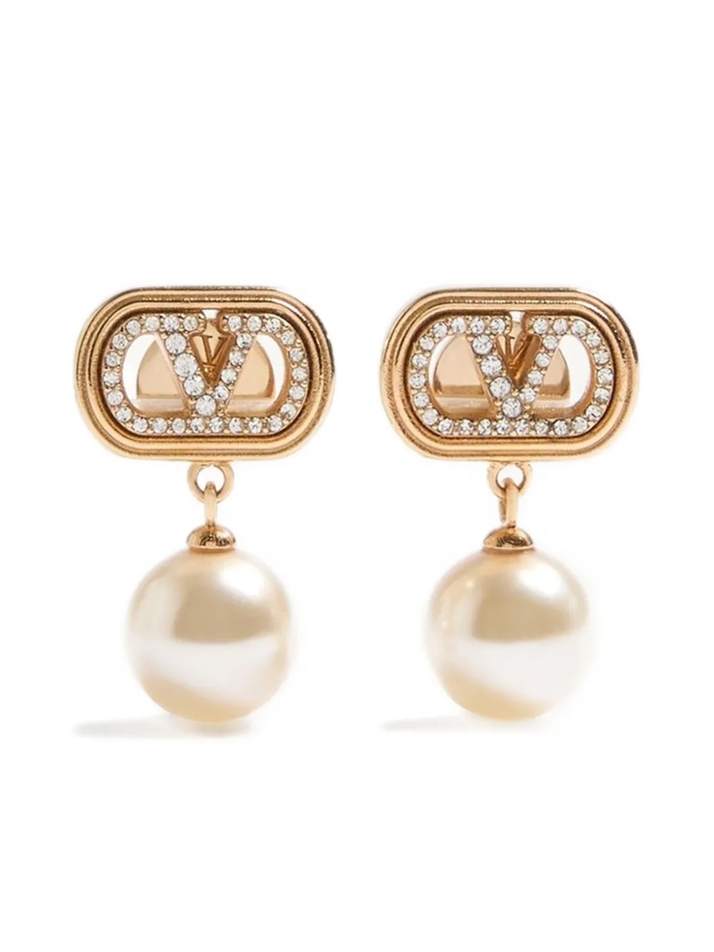 Valentino Garavani Orecchini VLogo Signature - Oro