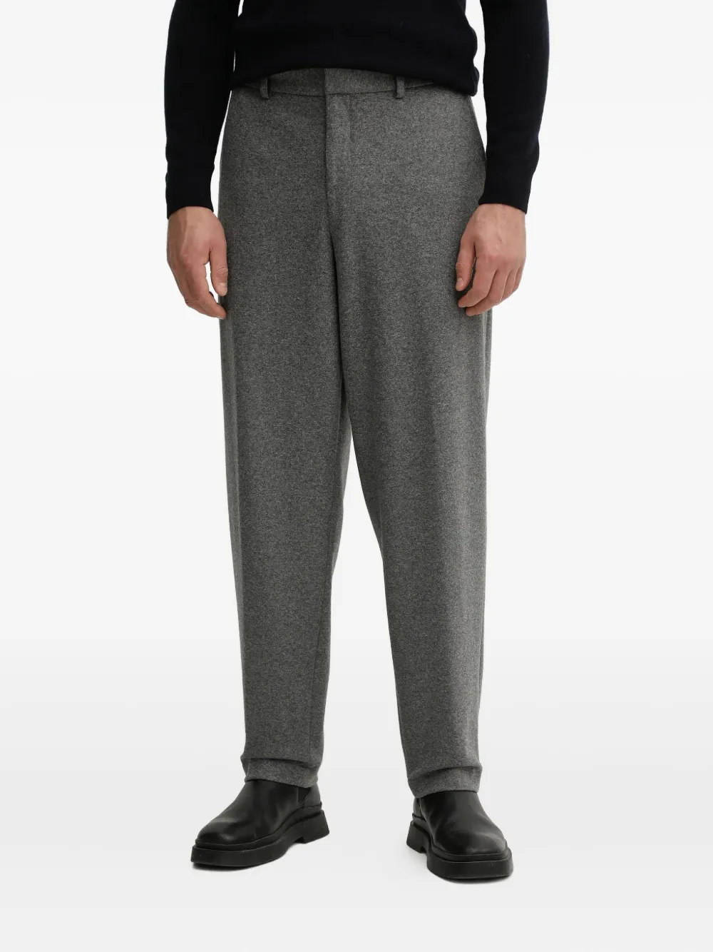 BOSS elasticated-waist trousers | Grey | Image 1