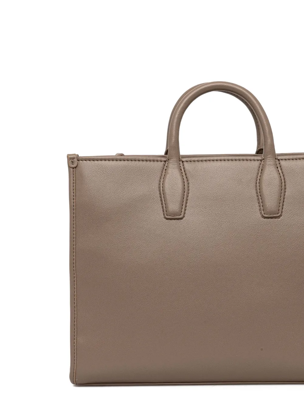 Hugo Boss Logo-lettering Tote Bag In Neutral