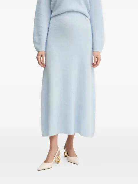 BOSS Fici A-line midi skirt