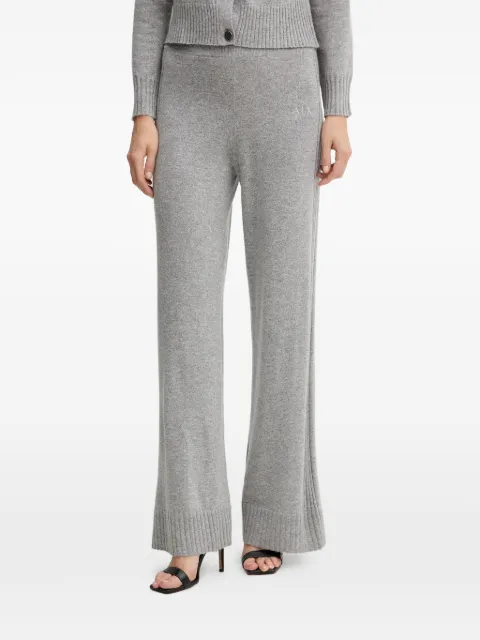 Armani Exchange ribbed logo trousers