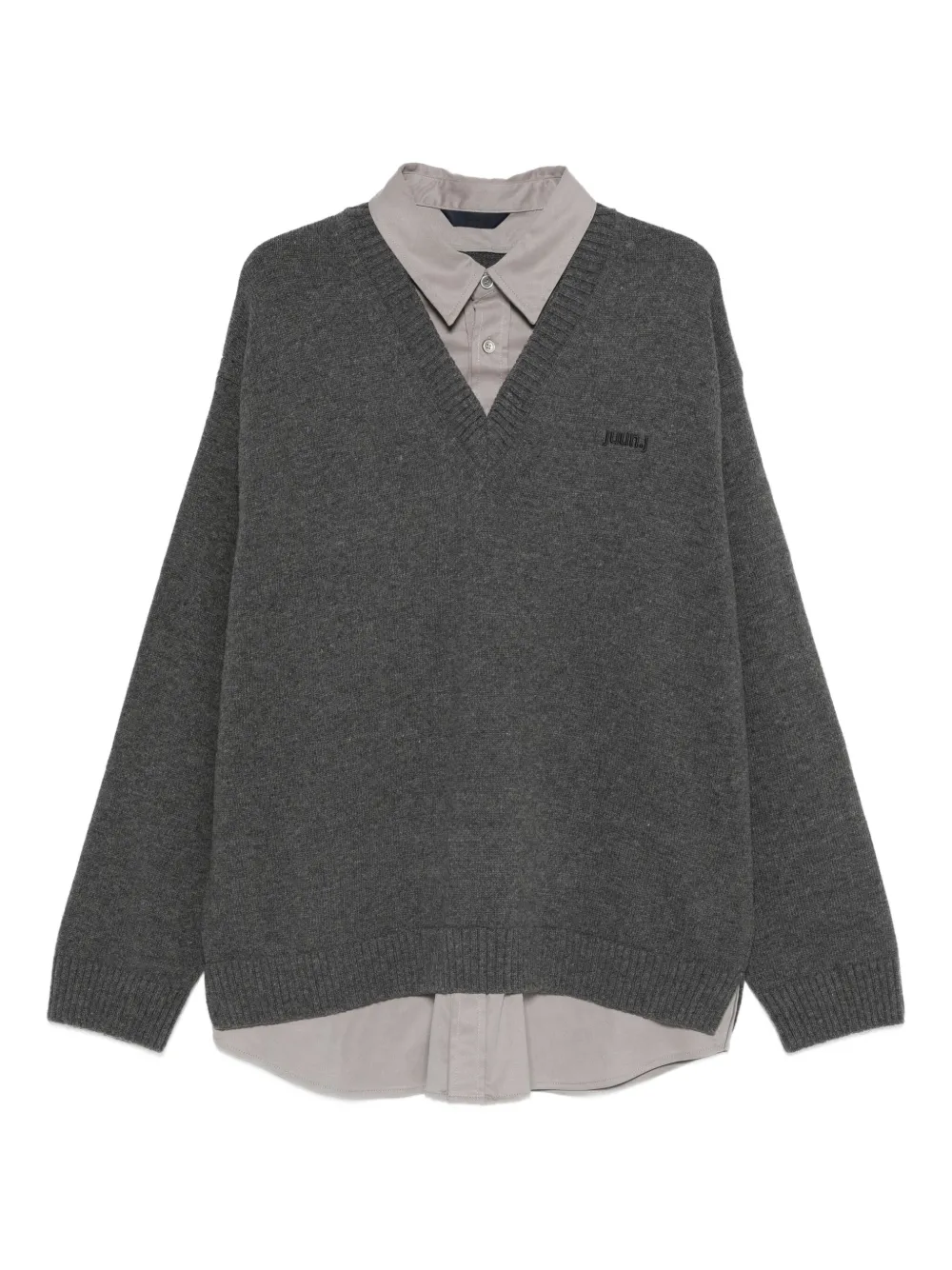 Juun.J suéter con logo | gris | Image 1